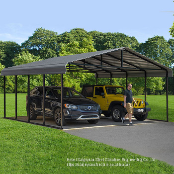 China Easy Installation Prefabricated Stainless Steel Structure Garage Building