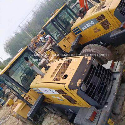 Used Komatsu WA 320-5 Loaders for Sale, Komatsu WA 320 Wheel Loader From Japan, Used Komatsu Loader Wa30 photo-3