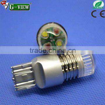 Dual Color 7443 7440 T20 white and amber color Switchback LED Turn Light Bulb