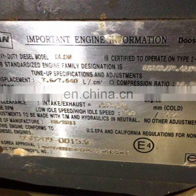 DL08 DX340 DX340LCA DX340LC Engine photo-4