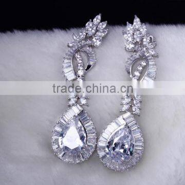 New Luxury Statement Design Cubic Zirconia African Style Big Fashion Jewelry Set photo-5