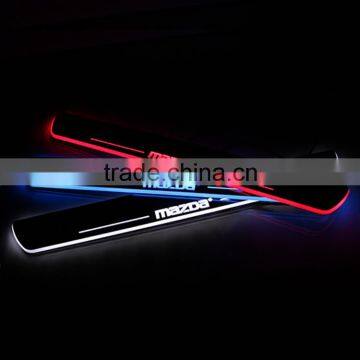 china auto light supplier For Mazda CX-5 car scuff moving sill plate light