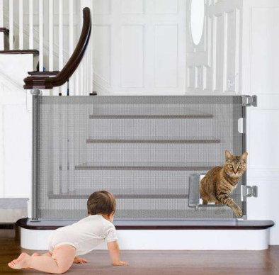 Iron safety door for children and pets