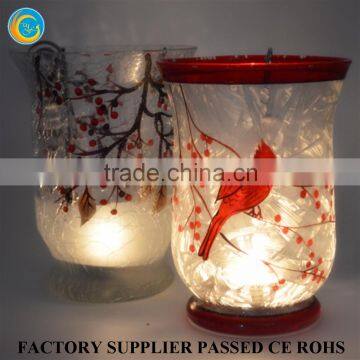 New Glass Crafts Candle Holders Handmade photo-4