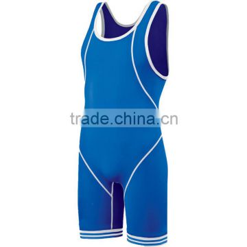 High quality custom sublimation wrestling singlets