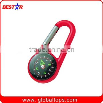 Plastic Compass with Carabiner