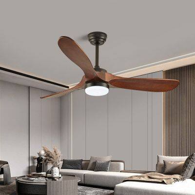 52Inch Indoor Decorative Living Room Remote Control Modern Ceiling Fan photo-3