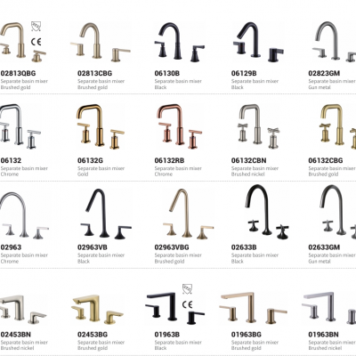 Avoids the waste of hot water       precise temperature control       versatile use Three holes Series