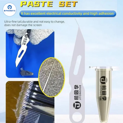 JTX Nano Conductive Silver Paste for iPhone Screen Line Repair