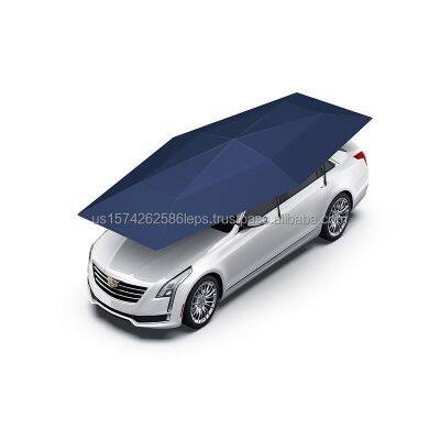 Hot Selling 4.2m 4.8m 5.5m Car Roof Shade Cover Automatic Car Umbrellas With Remote Control photo-3