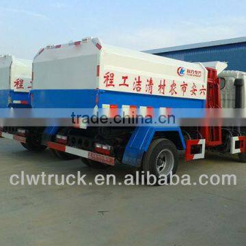 2014 Top Sale Dongfeng 5M3 new garbage truck in Ghana