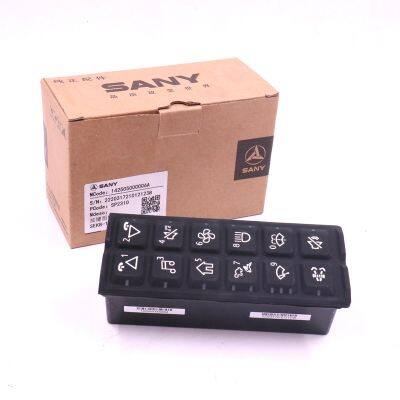 Authentic Sany Excavator Push Button Switches EPad20 142505000006A  for SY215 SY245 SY265 SY375