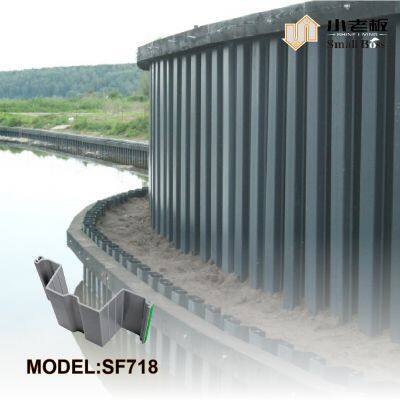 Pila de lona de PVC em plástico de qualidade marinha, pila de lona de vinil para proteção contra inundações, pila de lona tipo U