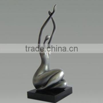 Nude Female Bronze Sculpture Modern Urban Statue