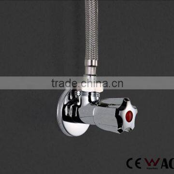 Basin and Bathroom Toilet 1/2" Brass Chrome Water Angle Valve