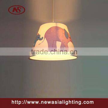 Cartoon child fabric lampshade for children table lamp