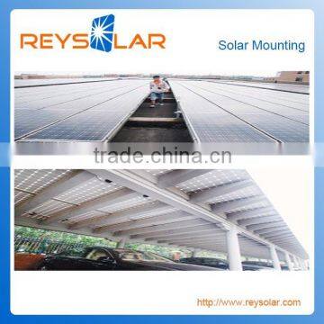 Solar Brackets Metal Roof Mounting easy Installation PV solar Aluminum Structure