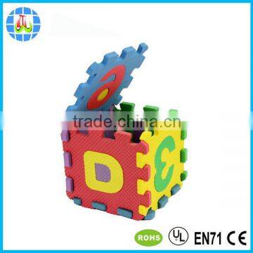 alphabet number kids interlocking floor mat for early education