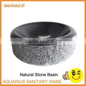 Black Marble Stone Cabinet Basins