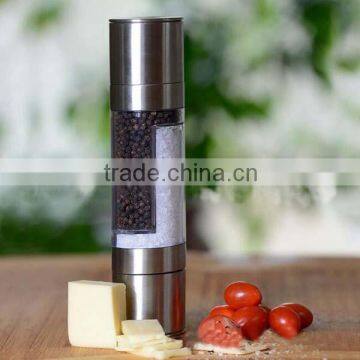 2016 New Creative Stainless Steel Manual Salt and Pepper Grinder Set Spice Mill & Pepper Crusher photo-2