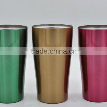 Stainless steel 18/8 double wall vacuum insulated beer mugs Vacuum coffee mugs 450ML