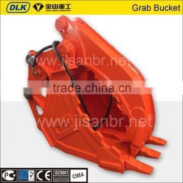 clamp bucket stone grapple for all excavators