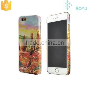 China supplier 3D sublimation PC phone case for phone case iphone6