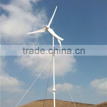 Green and non polluting 600W horizontal axis wind power generator