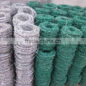 cheap PVC coated Barbed Wire (manufacturer,factory)