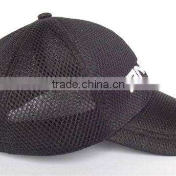 Outdoor Moisture Wicking Polyester Sports Hat, Dry Fit Mesh Fishing Hat