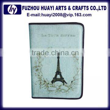 Pu cover b5 size custom leather note book school