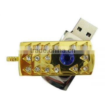Rotatable Jewelry Flash Drive High Speed photo-3