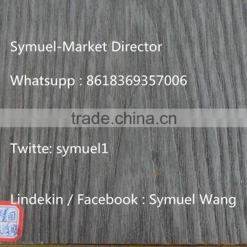 ( 2.0-18mm ) Hot selling Embossed Black Walnut fancy plywood sheet