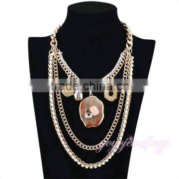 Wholesale Crystal Jewellery Latest Design Beads Necklace photo-5