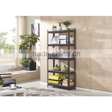 Multi-purpose steel slotted angle rack, corner iron rack
