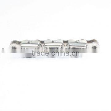 10A/12A/16A/20A Stainless Steel Chains With Attachments/hollow Pin Stainless Steel Chains/ISO/DIN/ANSI