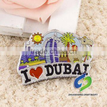 aluminum foil fridge magnet / tourist souvenir fridge magnets