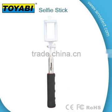 selfie stick with slot tube foam timer