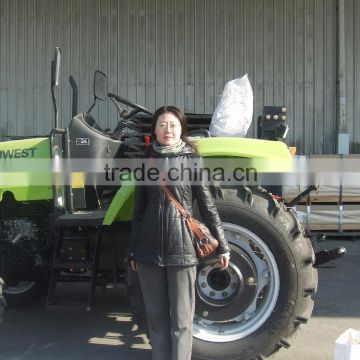 60hp farm tractor 4wd with backhoe & loader