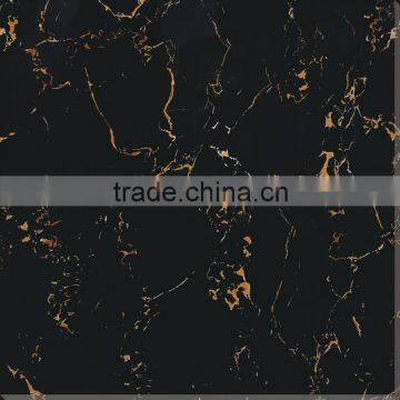 Black King Flower Micro Crystal Stone Floor And Wall Tile 80x80CM