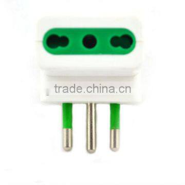 Italian Green Color Plug With Socket photo-3