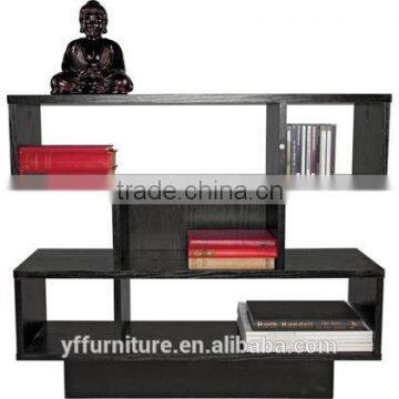 High Quality Unique Modern Living Room Wooden Furniture Display Rack photo-2