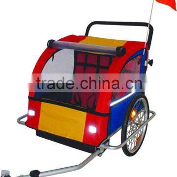 Baby trailer dual function stroller