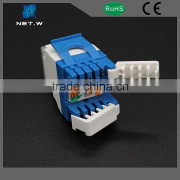 Cat 5E UTP tooless keystone jack RJ45 OEM