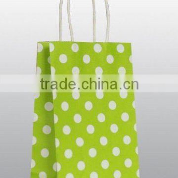 2015 white kraft paper bag