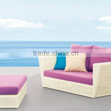 Cheap Patio Furniture Outdoor Rattan Wicker Sofa Daybed(DH-9658-1)