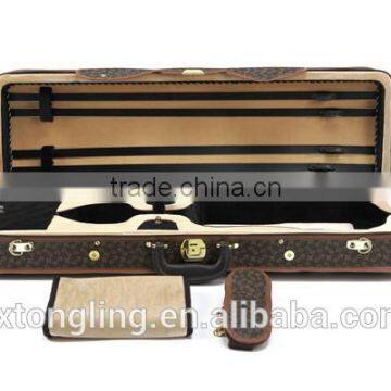 High Grade Leather Violin Case With Lock photo-3