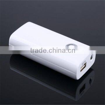 5200mah 5V 2.1A cell phone pocket car charger power bank