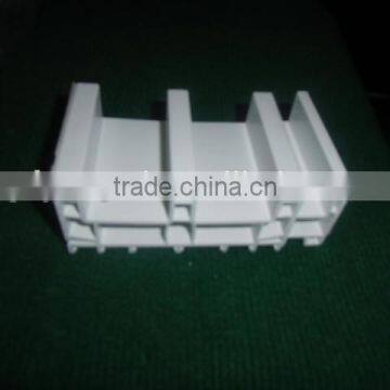 durable upvc Windows materials /color profile china plastic materials