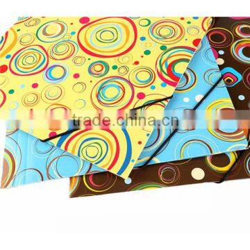 High Quality Most Popular Cheaper Price Envelope Paper File Folder With Elastic for Students photo-5